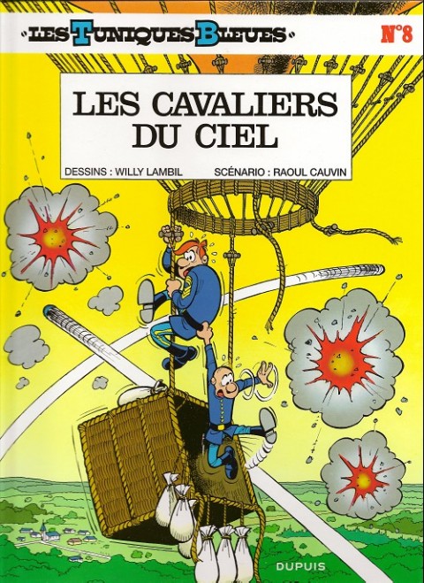 Couverture de l'album Les Tuniques Bleues N° 8 Les cavaliers du ciel