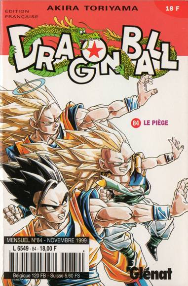 Couverture de l'album Dragon Ball Tome 84 Le piège