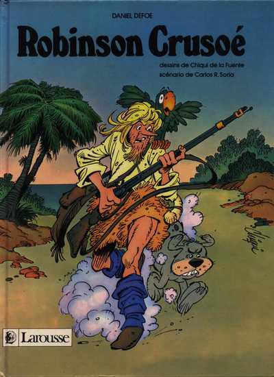 Couverture de l'album Grands classiques Robinson Crusoé
