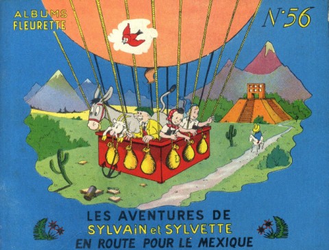 Couverture de l'album Sylvain et Sylvette Tome 56 En route pour le Mexique