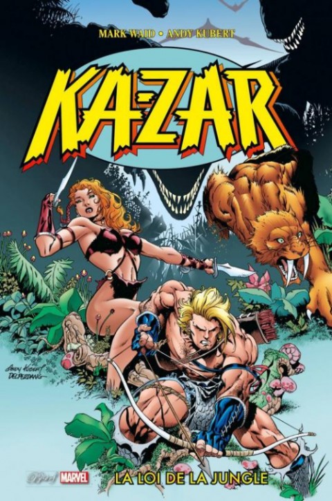 Couverture de l'album Best of Marvel 38 Ka-Zar : La Loi de la jungle