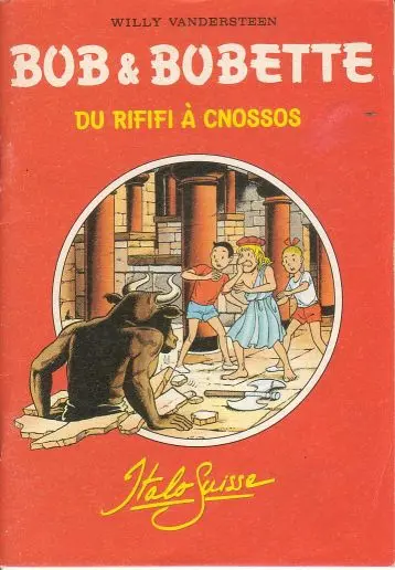 Bob et Bobette (Publicitaire) Du rififi à Cnossos