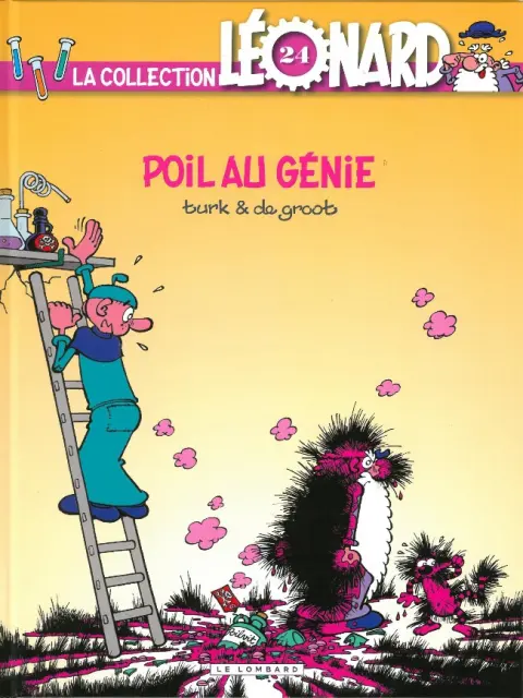 Couverture de l'album La Collection Léonard Tome 24 Poil au génie