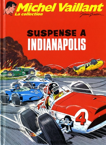 Couverture de l'album Michel Vaillant La Collection Tome 11 Suspense à Indianapolis