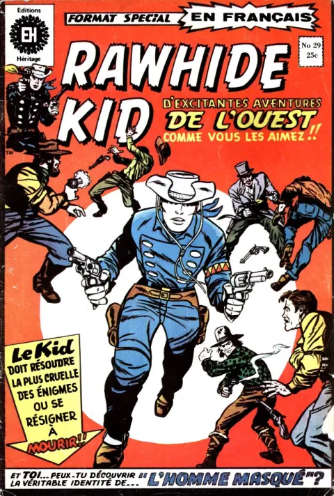Rawhide Kid N° 29 La menace du Masquerader !