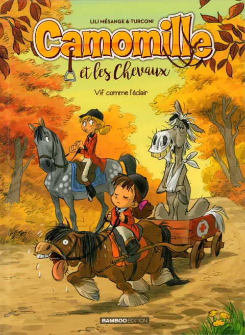 Camomille et les chevaux Tome 6 Vif comme l'éclair