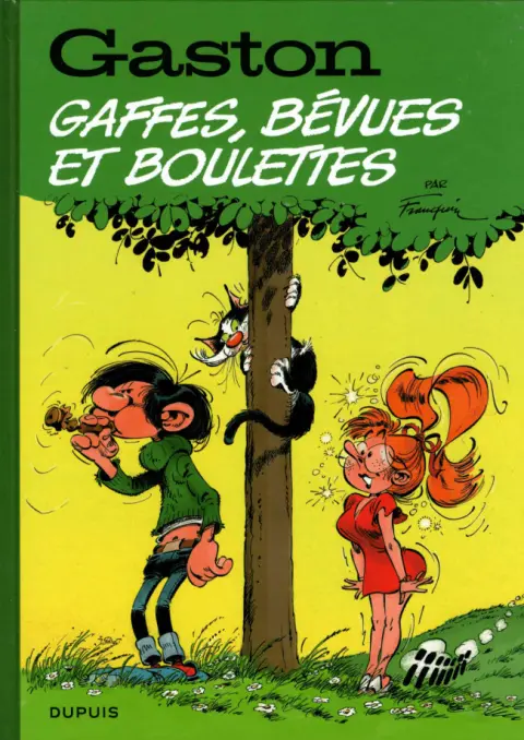 Couverture de l'album Gaston Tome 11 Gaffes, bévues et boulettes