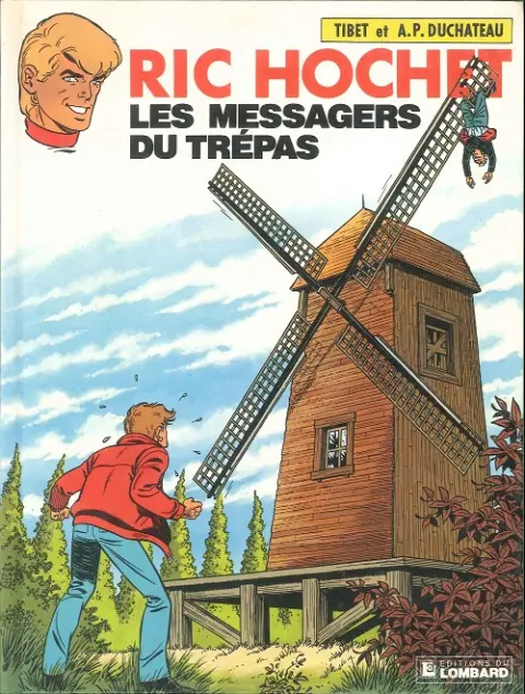 Couverture de l'album Ric Hochet Tome 43 Les messagers du trépas