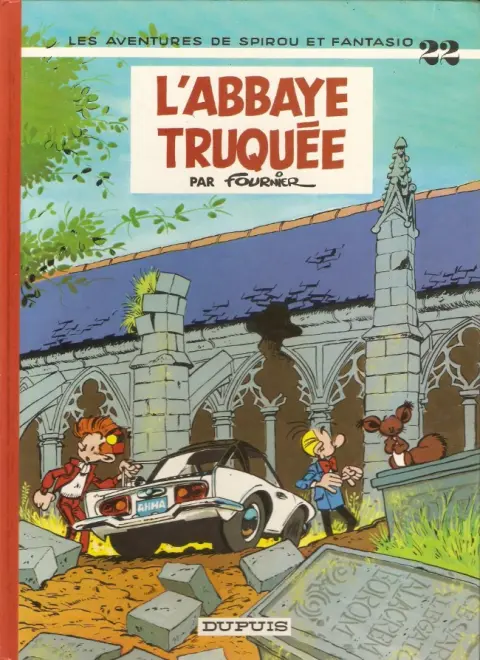 Couverture de l'album Spirou et Fantasio Tome 22 L'abbaye truquée