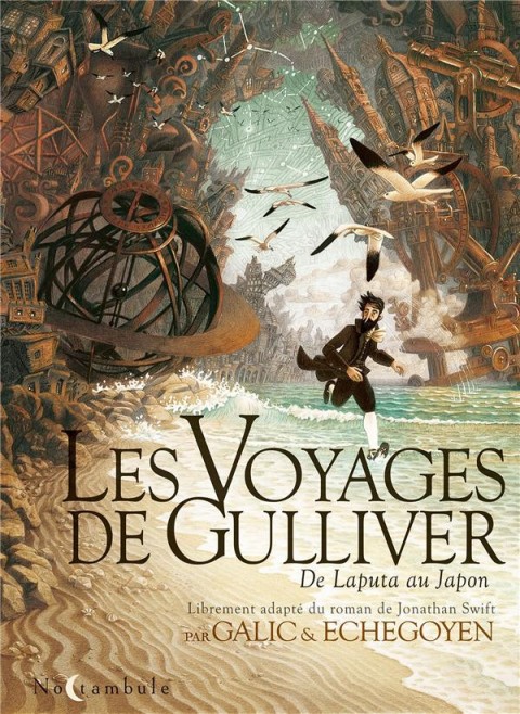 Couverture de l'album Les voyages de Gulliver De Laputa au Japon