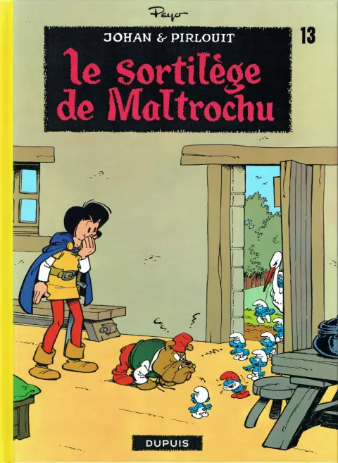 Couverture de l'album Johan et Pirlouit Tome 13 Le sortilège de Maltrochu