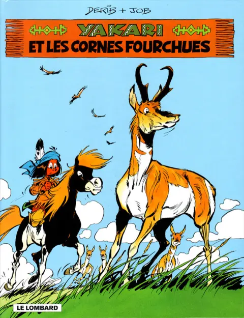 Couverture de l'album Yakari Tome 23 Yakari et les cornes fourchues