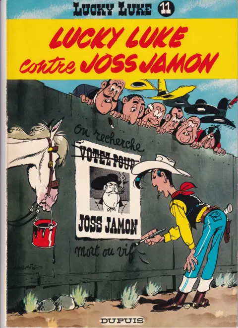 Couverture de l'album Lucky Luke Tome 11 Lucky Luke contre Joss Jamon