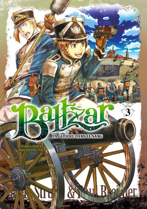 Couverture de l'album Baltzar, la guerre dans le sang 3