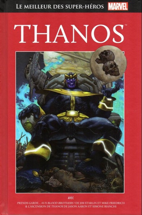 Couverture de l'album Le meilleur des Super-Héros Marvel Tome 122 Thanos