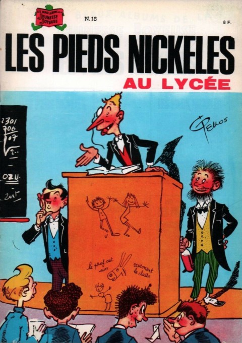 Couverture de l'album Les Pieds Nickelés Tome 18 Les Pieds Nickelés au Lycée