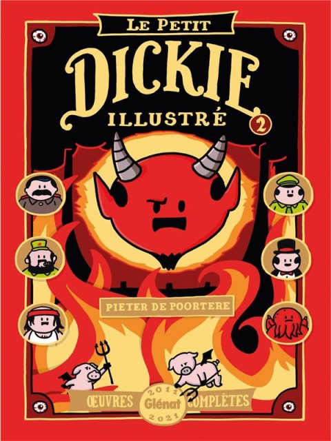 Couverture de l'album Dickie Le Petit Dickie illustré - Œuvres complètes 2011 -2021