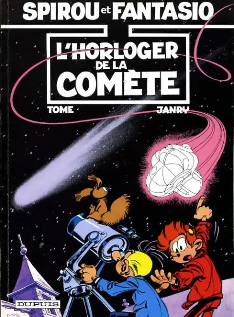 Couverture de l'album Spirou et Fantasio Tome 36 L'horloger de la comète