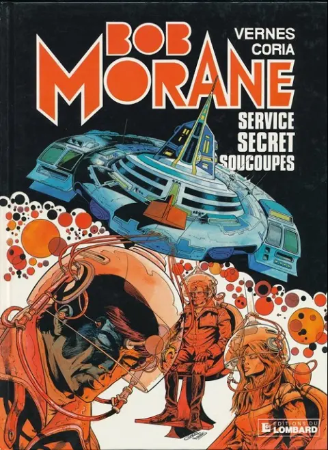 Couverture de l'album Bob Morane Tome 31 Service secret soucoupes