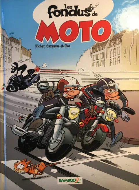 Couverture de l'album Les fondus de moto Tome 1