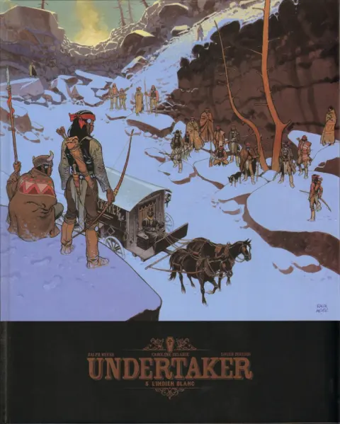 Couverture de l'album Undertaker Tome 5 L'Indien blanc