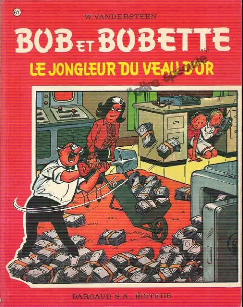 Couverture de l'album Bob et Bobette Tome 67 Le jongleur du veau d'or