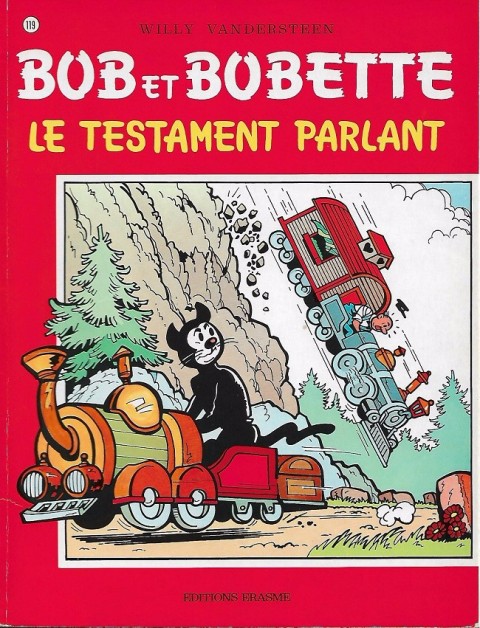 Couverture de l'album Bob et Bobette Tome 119 Le testament parlant