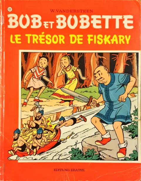 Couverture de l'album Bob et Bobette Tome 137 Le Trésor de Fiskary