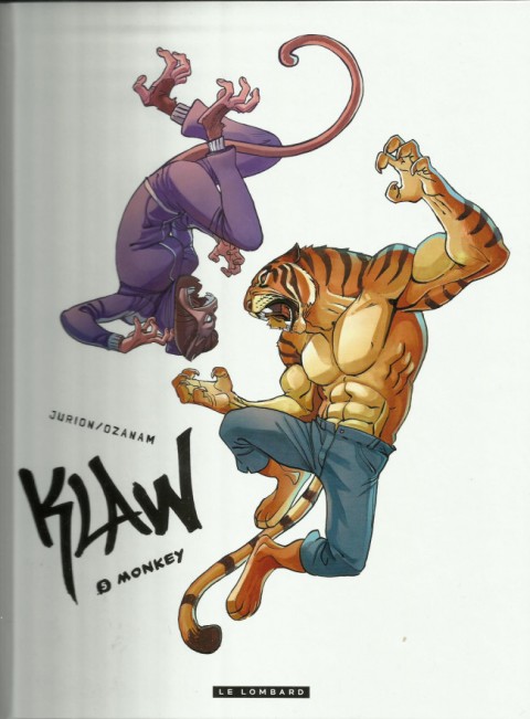 Couverture de l'album Klaw Tome 5 Monkey