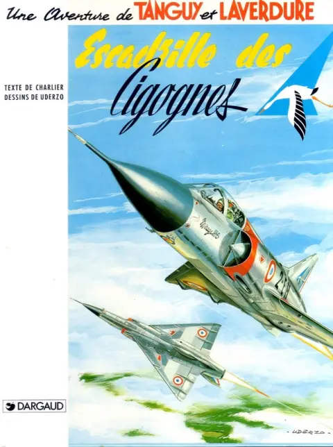 Couverture de l'album Tanguy et Laverdure Tome 4 Escadrille des Cigognes