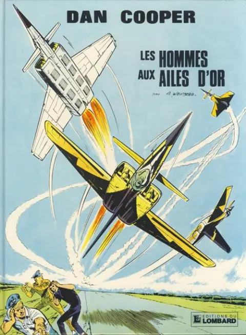 Couverture de l'album Les aventures de Dan Cooper Tome 15 Les hommes aux ailes d'or