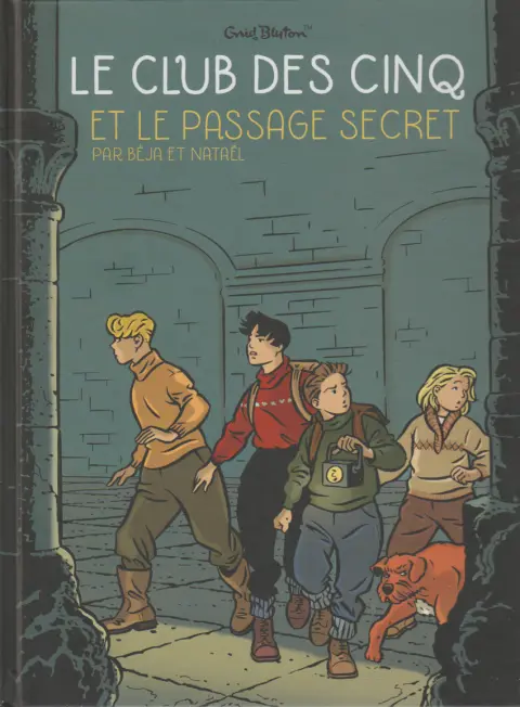 Couverture de l'album Le Club des cinq Tome 2 Le club des cinq et le passage secret