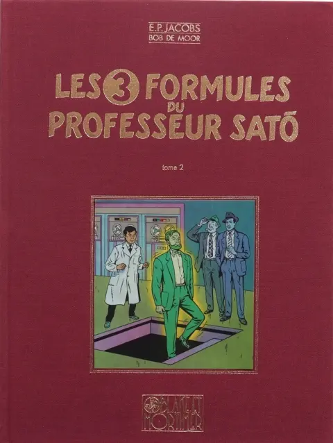 Couverture de l'album Blake et Mortimer Tome 12 Les 3 Formules du Professeur Satô - Tome 2