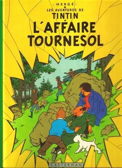 Couverture de l'album Tintin Tome 18 L'affaire Tournesol