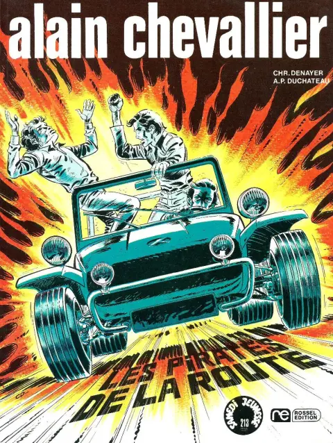 Couverture de l'album Alain Chevallier Tome 4 Les Pirates de la route