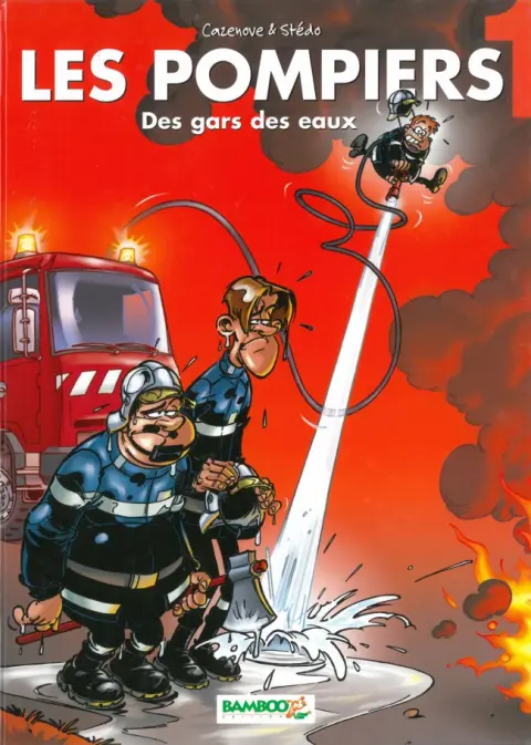 Couverture de l'album Les Pompiers Tome 1 Des gars des eaux