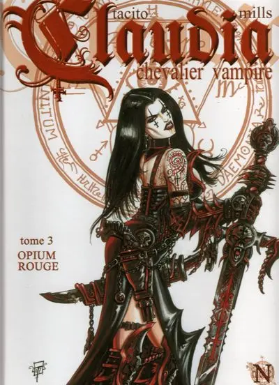 Claudia chevalier vampire Tome 3 Opium rouge