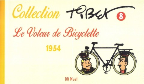 Couverture de l'album Collection Tibet 8 1954 - Le Voleur de Bicyclette