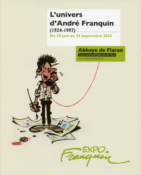 Couverture de l'album L'Univers d'André Franquin (1924-1997) expo Franquin