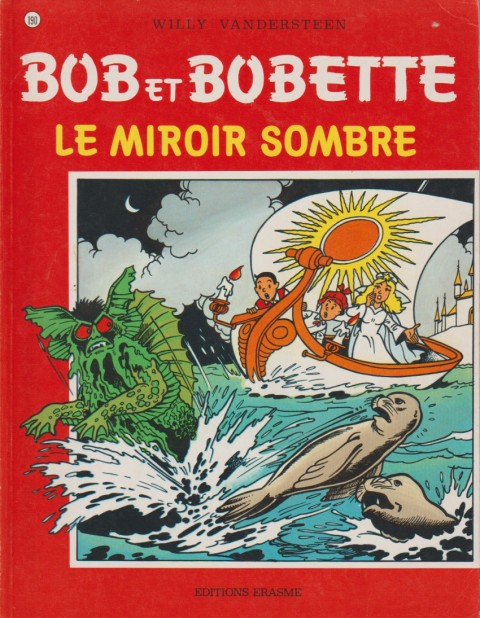 Couverture de l'album Bob et Bobette Tome 190 Le miroir sombre