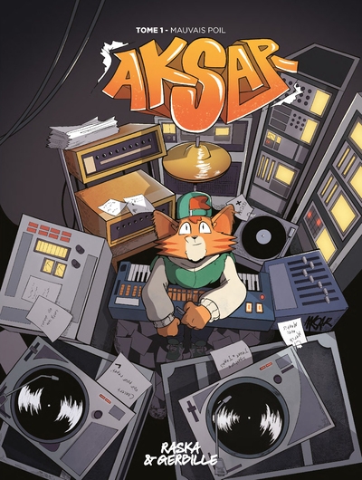 Couverture de l'album Aksar Tome 1 Mauvais poil