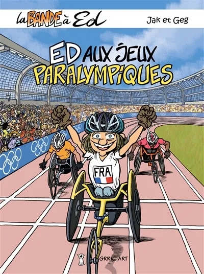 Couverture de l'album La Bande à Ed Tome 8 Ed aux Jeux paralympiques