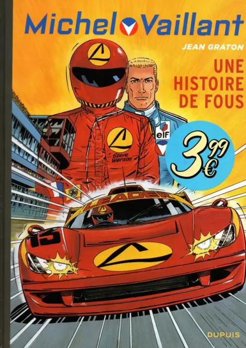 Couverture de l'album Michel Vaillant Tome 55 Une Histoire de Fous