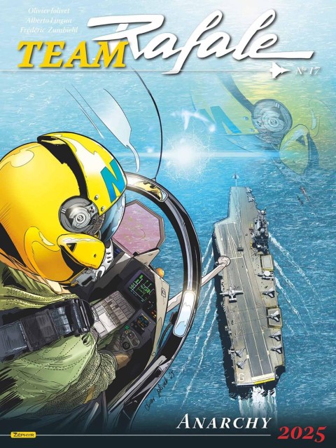 Couverture de l'album Team Rafale N° 17 Anarchy 2025