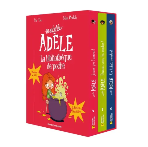 Mortelle Adèle Tomes 4 à 6 La bibliothèque de poche