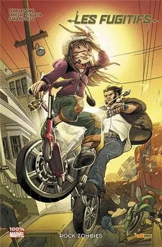 Les Fugitifs Tome 2 Rock zombies