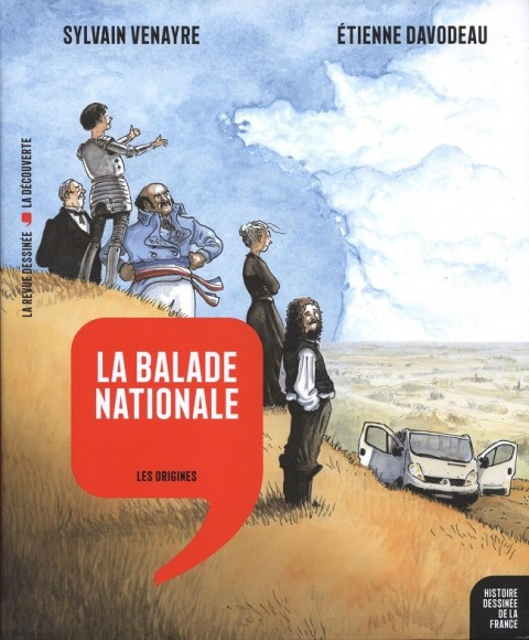 Couverture de l'album Histoire dessinée de la France Tome 1 La Balade nationale - Les Origines