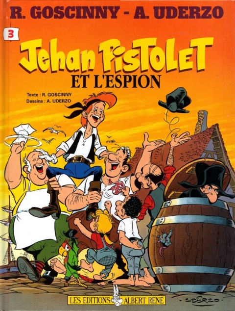 Couverture de l'album Jehan Pistolet Tome 3 Jehan Pistolet et l'espion