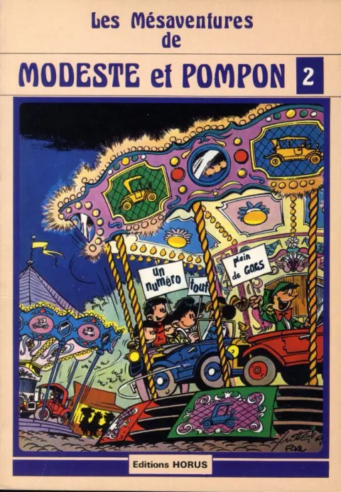 Modeste et Pompon Tome 2 Les mésaventures de Modeste et Pompon 2