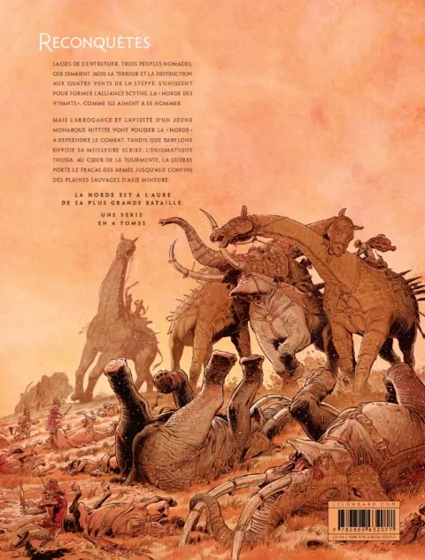 Verso de l'album Reconquêtes Tome 3 Le Sang des Scythes